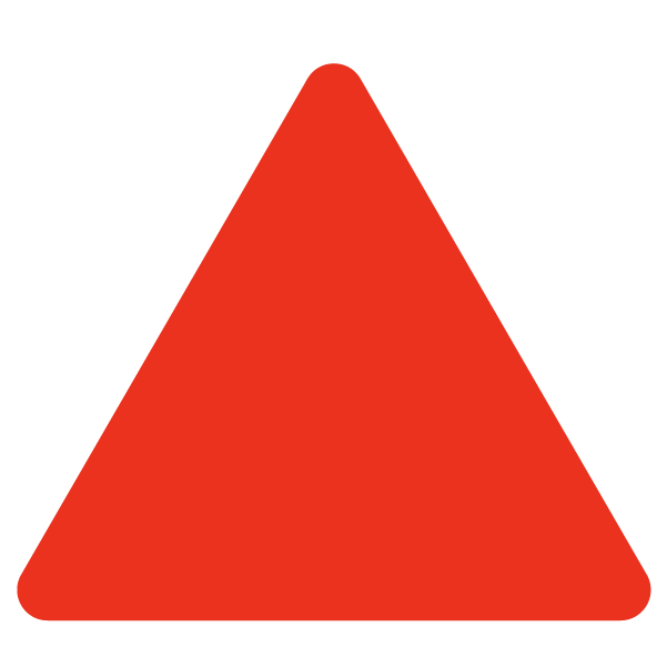 Red triangle